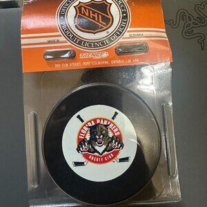 Vintage Florida Panthers NHL Hockey Puck Trench Mfg. Sealed NOS